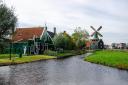 One of the iconic windmills in Amsterdam