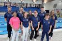 Some of the Watford Swimming Club squad who helped the team finish third in St Albans