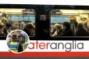 Train held - A Greater Anglia train was held at midnight