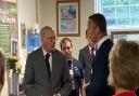 The Duke of Gloucester has visited the Emmaus homelessness charity in St Albans.