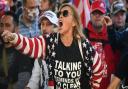 Pro-Trump supporters storming the Capitol Building in Washington D.C