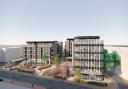 A CGI of what the new Jubilee Square development will look like in St Albans city centre