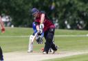 James Latham hit a century as Harpenden beat Radlett. Picture: DANNY LOO PHOTOGRAPHY