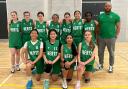 The Herts girls' basketball team which continued a good chunk of Oaklands Wolves players. Picture: WOLVES BASKETBALL