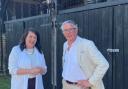 Steve Coogan visited St Albans to visit the River Ver