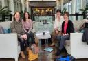 TEDx St Albans organisers (L-R) Amy Burnett, Cheryl Luzet, Patricia Seabright, Wendy Powell.