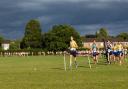 Steve Buckle leading the mob match for St Albans Striders. Picture: GARY SHERIN