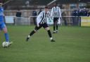 Jamie Fulton smashed a superb opening goal for Colney Heath against Dunstable Town. Picture: LINDA BABAIE