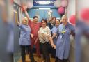 Team Think Pink: a team from West Herts Hospitals’ Breast Clinic, including consultant breast surgeon, Kelvin Chong