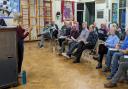 Harpenden Barbershop Harmony Club workshopping their three new songs