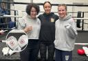 Former WBC International Featherweight Champion, Raven Chapman came to visit Queen Bee Boxing club on Saturday (November 16).