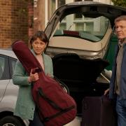 Emma (Nicola Walker) and Ian (Sean Bean) from Marriage, which was filmed in Hemel Hempstead