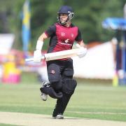 Scott Galloway hit a century for Harpenden against West Herts. Picture:  KARYN HADDON