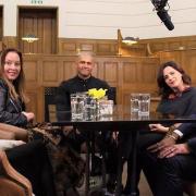 The Best House in Town judges: (l-r) Olwyn Grint, Emma Bustamante, Dean Mason, Randa Kort and Kuldip Chohan. Picture: BBC