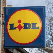 Lidl sign.