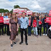 Angela Rayner and Alistair Strathern campaign in the new Hitchin constituency