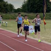 George Booth ran superbly in the Finsbury Park 5,000m. Picture: ADAM HERRON