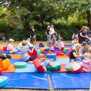 Soft play at Harpenden Teddy Bears' Picnic