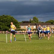 Steve Buckle leading the mob match for St Albans Striders. Picture: GARY SHERIN