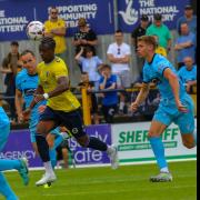 Ken Charles and St Albans City drew a blank against Maidstone United. Picture: JIM STANDEN