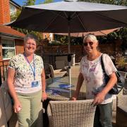 The open garden event at Clare Lodge