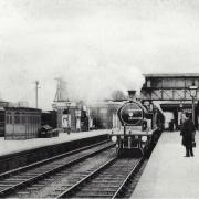 Harpenden Midland Station circa 1895