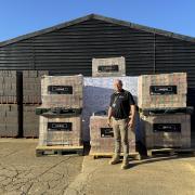 Construction Hub bricks delivery to Oaklands College