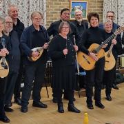 Phoenix Mandolins at their third end-of-year concert