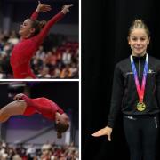 Gymnast Hollie Goodwin claimed the top of the podium at the British Tumbing Championships earlier this month.