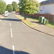 A bogus parking restrictions sign has been put up in a street in Park Street