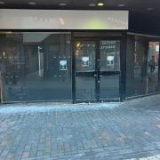 The former Hays Travel unit in The Maltings has been vacant for over a month.