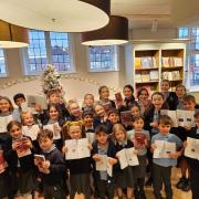 Pupils from Skyswood Primary School found a creative way to raise funds for Children in Need when they launched their poetry book, 'Kindness Costs Nothing''.