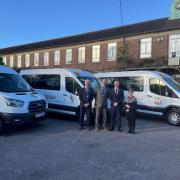 Verulam School headteacher Fergal Moane, Beaumont School headteacher Martin Atkinson, CEO of Ambition Education Trust Alan Gray and Zoe Shepherd, assistant headteacher and BSV coordinator