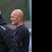 Ian Culverhouse (left) and Paul Bastock took charge of their first game of St Albans City. Picture: JIM STANDEN