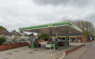 The items were taken from a BP garage on Verulam Road.