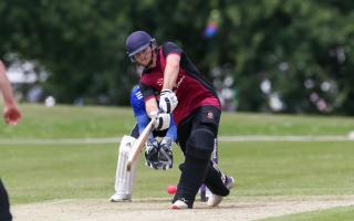 Skipper James Latham led from the front for Harpenden. Picture: DANNY LOO PHOTOGRAPHY