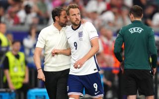 Gareth Southgate will prepare his England team to take on Slovakia (Adam Davy/PA)
